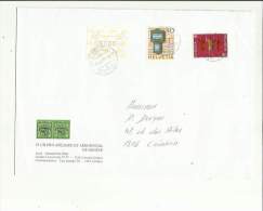 Enveloppe Timbrée  De Exp Club Philatelique Et Aeropostal Geneve A Cointrin 1216 Adressé A Mr Dreyer A Coitrin - Postage Meters