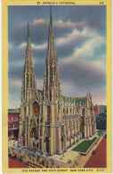 - Amérique - NEW-YORK City  - 5 Th Avenue And  50 Th Street -,Cathédrale St-Patrick - - Churches