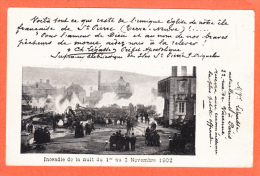 SAINT-PIERRE-ET-MIQUELON - Incendie De La Nuit Du 1er Au 2 Novembre 1902 - Saint Pierre And Miquelon