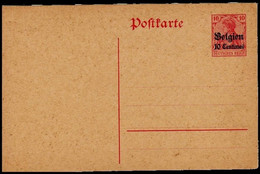 Occupation Allemande 1914-1918 - Carte Postale / Postkaart - 3 - NEUF/NIEUW - German Occupation