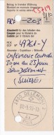 DELEMONT 2  De 1993 Sur Coupon De Mandat - RARE !!!!   - P045 - Briefe U. Dokumente