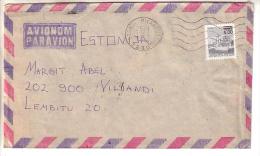 GOOD YUGOSLAVIA Postal Cover To ESTONIA 1982 - Good Stamped: City Views - Covers & Documents