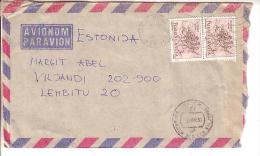 GOOD YUGOSLAVIA Postal Cover To ESTONIA 1983 - Good Stamped: Sutjeska - Covers & Documents