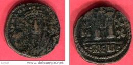 BYZANCE MAURICE TIBERE  FOLLIS AN 20 THESSALONIQUE TB 28 EUROS - Byzantine