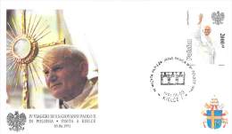 POLOGNE   CATHOLIQUE VOYAGE  PAPE  JEAN PAUL II   Pope John Paul II Papst Johannes Paul II  PAPA Jonas Paulius II - Lettres & Documents