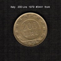 ITALY   200  LIRE   1979  (KM # 105) - 200 Lire