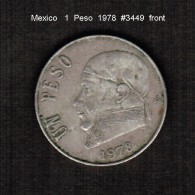MEXICO    1  PESO   1978  (KM # 460) - Mexico