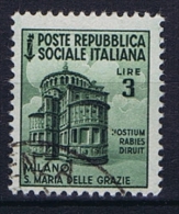 Italy  Rep. Soc. Mi 661 / Sa 511, Used - Gebraucht