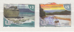 Argentinie 2008 Mi Nr 3228+3229 Landdschap, Ezel, Monkey - Used Stamps