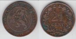 **** PAYS-BAS - NETHERLANDS - 2 1/2 CENT 1877 WILLEM III **** EN ACHAT IMMEDIAT - 1849-1890: Willem III.