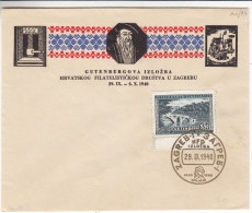 Imprimerie - Ponts - Yougoslavie - Document De 1940 ° - Lettres & Documents