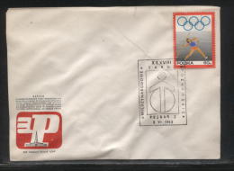 POLAND 1969 XXXVIII POZNAN INTERNATIONAL TRADE FAIR COMM COVER T2 EMBLEM - Covers & Documents