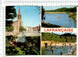 LAFRANCAISE  -  L Eglise Saint Georges - La Vallée Des Loisirs - 3 Vues - Lafrancaise