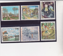 MONACO - SERIE IMPRESSIONNISTES N° 967-72 NEUF XX    COTE: 32:€ - Other & Unclassified