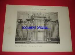 LA FERRONNERIE FRANÇAISE XVIIe Et XVIIIe - VAL DE GRACE :  Chapelle...Clôture Du Choeur (17e) - Other Plans