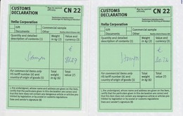 Finland Customs Declarations From Itella Corporation - Used - Errors, Freaks & Oddities (EFO)