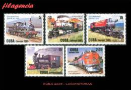 AMERICA. CUBA MINT. 2005 HISTORIA DEL FERROCARRIL. LOCOMOTORAS - Ongebruikt