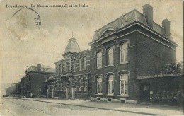 Erquelinnes :  La Maison Communale Et Les Ecoles  ( 1913 ) - Erquelinnes