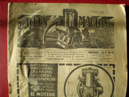 -BOURGES - MOTEURS & MACHINES -REVUE MENSUEL - AVEC PUBLICITE- 24 Pages - Sonstige & Ohne Zuordnung