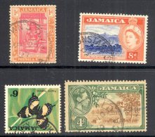 JAMAICA, Postmarks ´BROWN'S TOWN, CONSTANT SPRING, HAGLEY PARK, FRANKFIELD´ - Jamaica (...-1961)