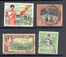 JAMAICA, Postmarks ´FLAMSTEAD, ALLEY, Liguanea, HALF-WAY-TREE´ - Jamaica (...-1961)