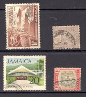 JAMAICA, Postmarks ´SILOAH, ST. ANN'S BAY, TORRINGTON, SPANISH TOWN´ - Jamaica (...-1961)