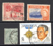 JAMAICA, Postmarks ´TRINITYVILLE, WINDWARD ROAD, SAVANNA-LA-MAR, WHITFIELD TOWN´ - Jamaica (...-1961)