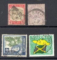 JAMAICA, Postmarks ´FALMOUTH , ANNOTTO BAY, MONTEGO BAY, PORT ANTONIO´ - Jamaica (...-1961)