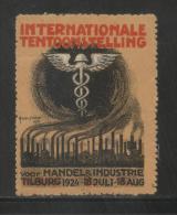 NETHERLANDS 1924 TILBURG INTERNATIONAL COMMERCE & INDUSTRY EXPOSITION HM POSTER STAMP CINDERELLA ERINOPHILATELIE - Unused Stamps