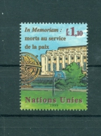 Nations Unies Géneve 1999 - Michel N. 380 - "Dag Hammarskjold Medaille" - Ungebraucht