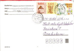 Slovakia Cover 2010 ... BA526 - Lettres & Documents