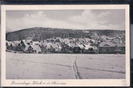 Braunlage - Blick Von Der Skiwiese - Harz - Braunlage