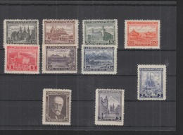 Czechoslovakia Lot MH (9) - Neufs