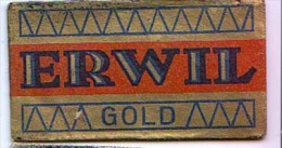 RAZOR BLADE RASIERKLINGE ERWILL GOLD - Razor Blades