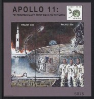 Palau - 1999 Moon Landing Kleinbogen MNH__(THB-5281) - Palau