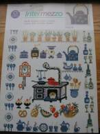 Intermezzo   La Cuisine - The Kitchen  Diagramme Couleur Pour Broder Des Motifs " Cuisine " - Cross Stitch