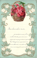 Superbe Lettre Gaufree Avec Decoupi - Fleurs - 1935 - Flores