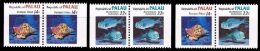 (018 T) Palau  Marine Life / Vie / Meerestiere / Booklet Pairs / Du Carnet / Paare Aus MH   ** / Mnh  Michel 74-75 - Palau