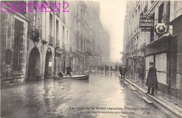 PARIS CRUE DE LA SEINE 1910 RUE SAINT-ANDRE-DES-ARTS SOUS L'EAU 75006 INONDATIONS - District 06