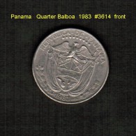 PANAMA    1/4  BALBOA  1990  (KM # 11a) - Panama