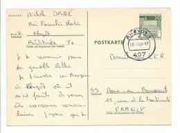 ALLEMAGNE - ENTIER POSTAL - POSTKARTE - Oblitéré - Cartes Postales - Oblitérées