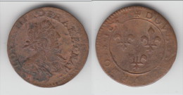 **** DOUBLE-TOURNOIS 1667 ??? (6 Sur 3 ??) LOUIS XIII - DATE ERRONEE **** EN ACHAT IMMEDIAT !!! - 1610-1643 Ludwig XIII. Der Gerechte