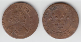 **** DOUBLE-TOURNOIS 1638 LOUIS XIII **** EN ACHAT IMMEDIAT !!! - 1610-1643 Ludwig XIII. Der Gerechte