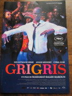 Plaquette 4 Pages : Grigris De Mahamat Saleh Haroun. 2013 - Sonstige & Ohne Zuordnung