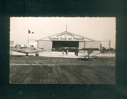 CPSM - Aerodrome De Toussus Le Noble - Groupe Aérien Du Touring Club De France ( Animée Avion Airport Ed. Aube ) - Toussus Le Noble