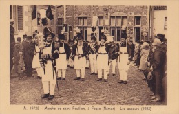 FOSSES : Marche De Saint Feuillen - Les Sapeurs (1928) - Fosses-la-Ville