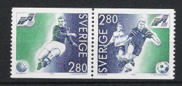 1992 Schweden Mi# 1712-13 ** MNH Fußball Football Soccer Sport EM UEFA - Championnat D'Europe (UEFA)