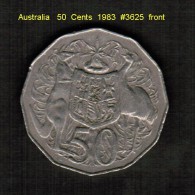 AUSTRALIA    50  CENTS  1983  (KM # 68) - 50 Cents