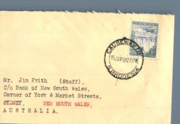 (351) Nyasaland Commercial Cover Posted To Australia - 1951 - Nyasaland (1907-1953)