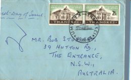 (351) South Africa FDC Cover Posted To Australia - 1964 - Gebruikt